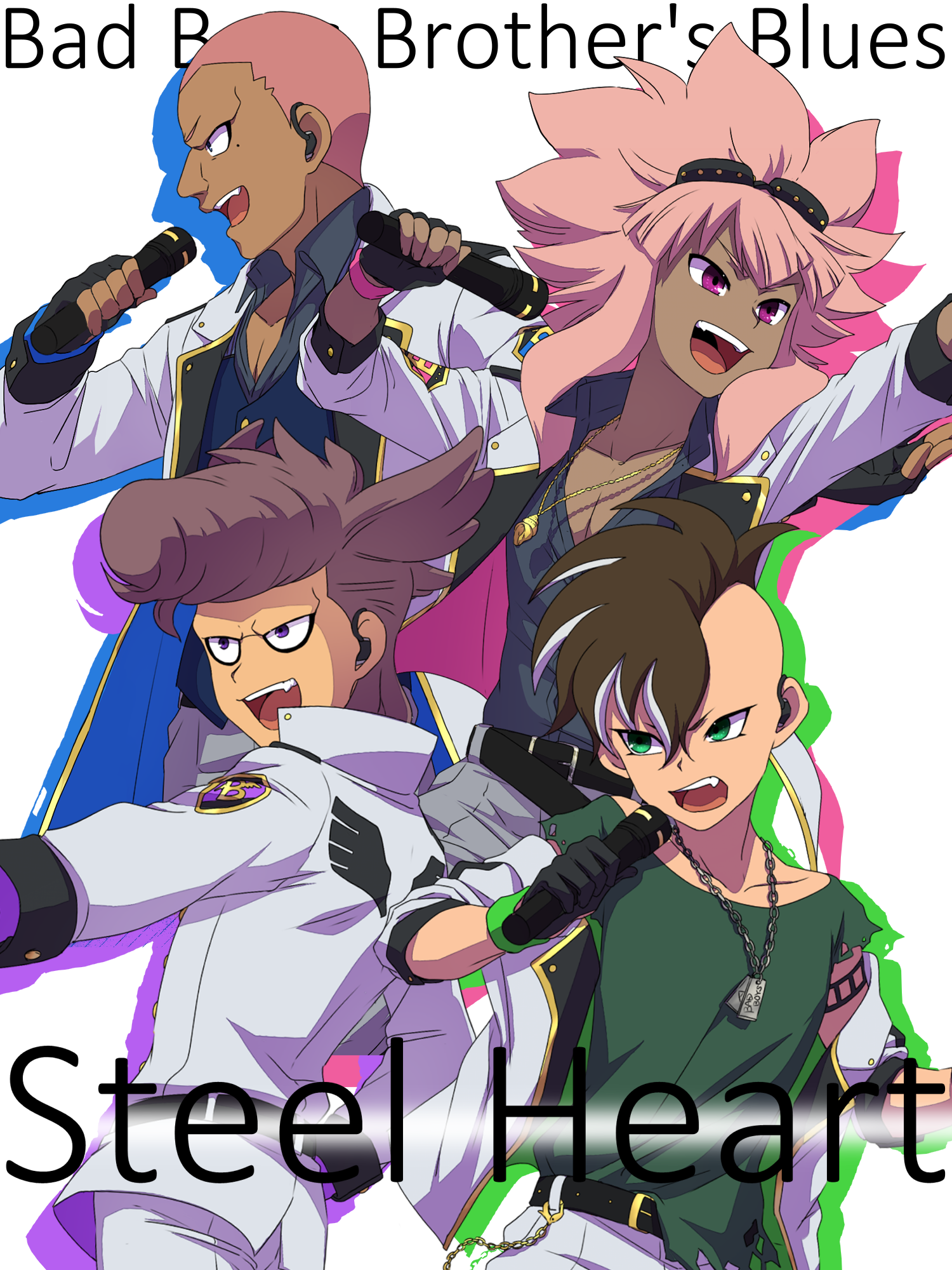 B4 2ndアルバム「Steel Heart」
